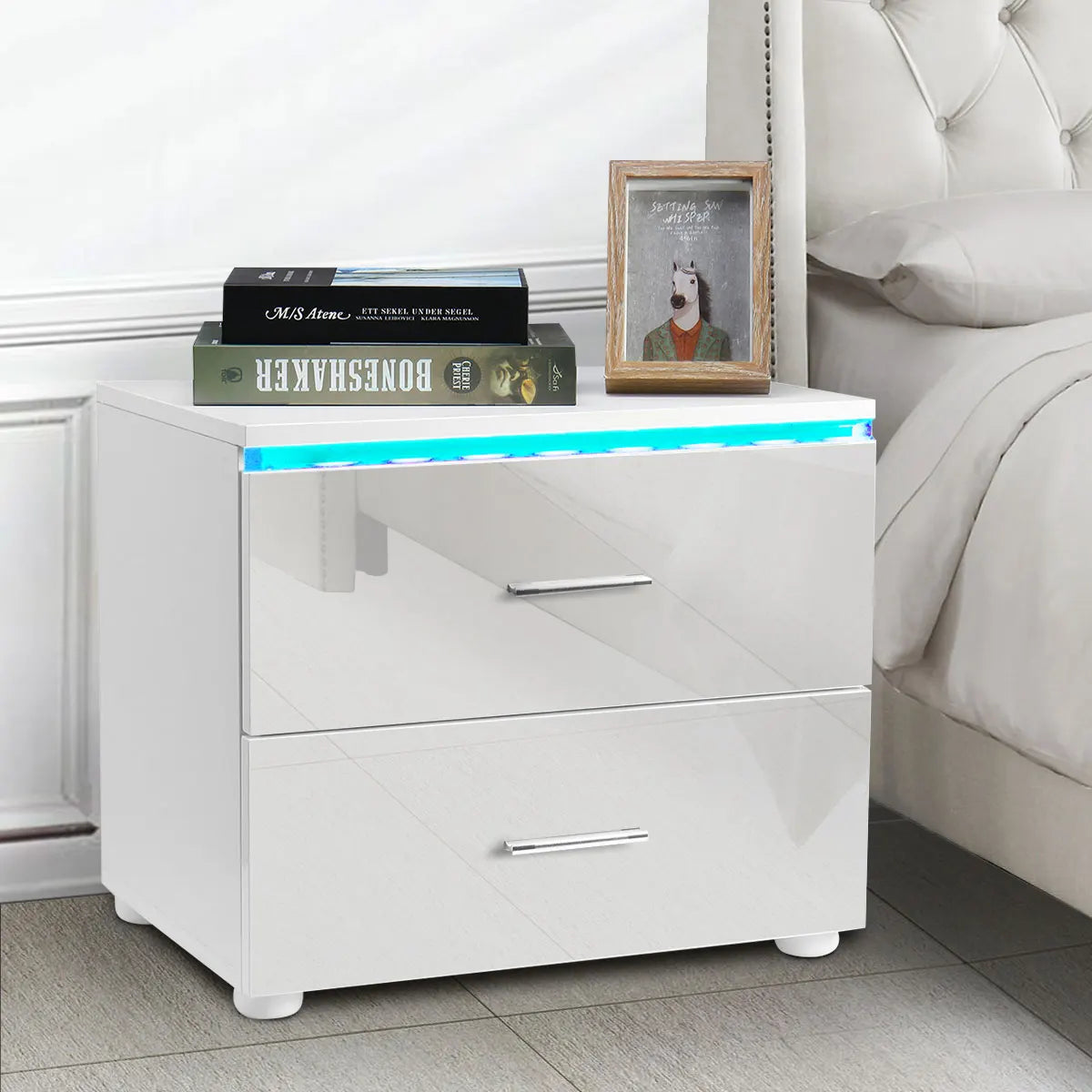 GleamLight™ | Modern Luxury LED Nightstand
