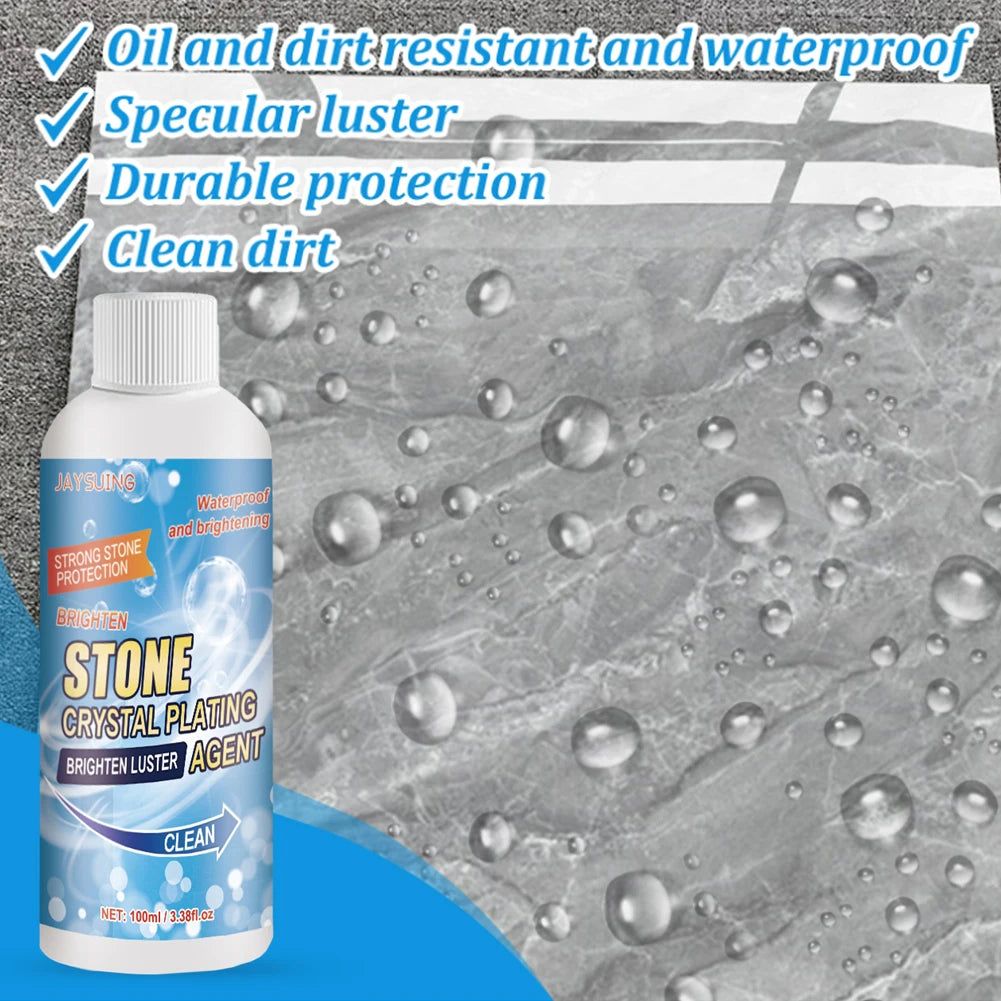 StoneShine Pro™ | Nano Crystal Plating Agent & Stone Stain Remover