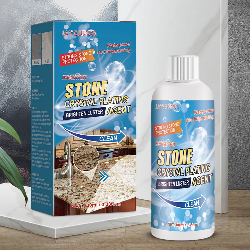 StoneShine Pro™ | Nano Crystal Plating Agent & Stone Stain Remover