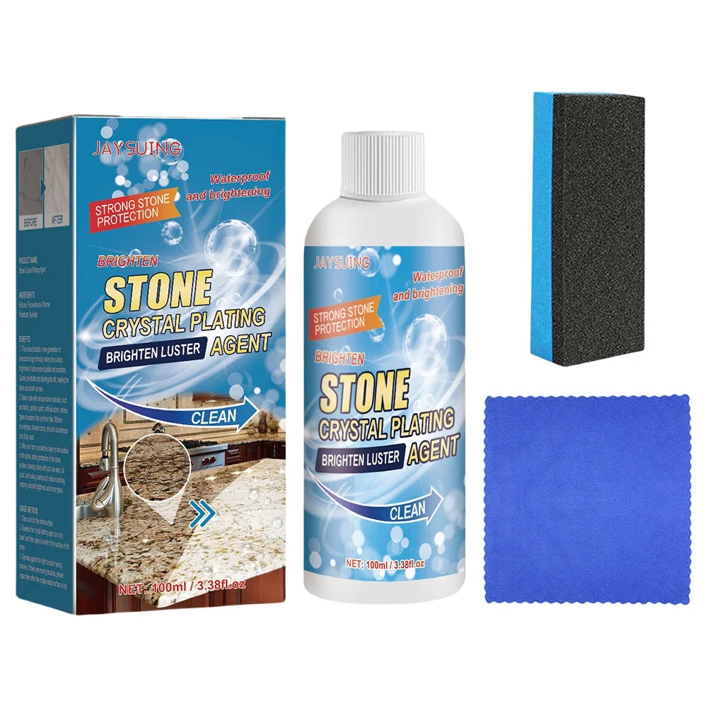 StoneShine Pro™ | Nano Crystal Plating Agent & Stone Stain Remover