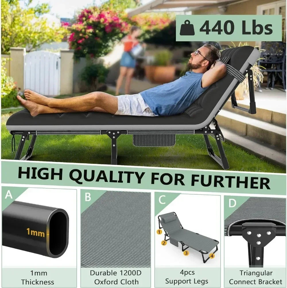 CozyCamp™ | The Ultimate Folding Camping Cot Bed