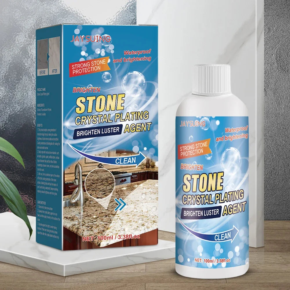 StoneShine Pro™ | Nano Crystal Plating Agent & Stone Stain Remover