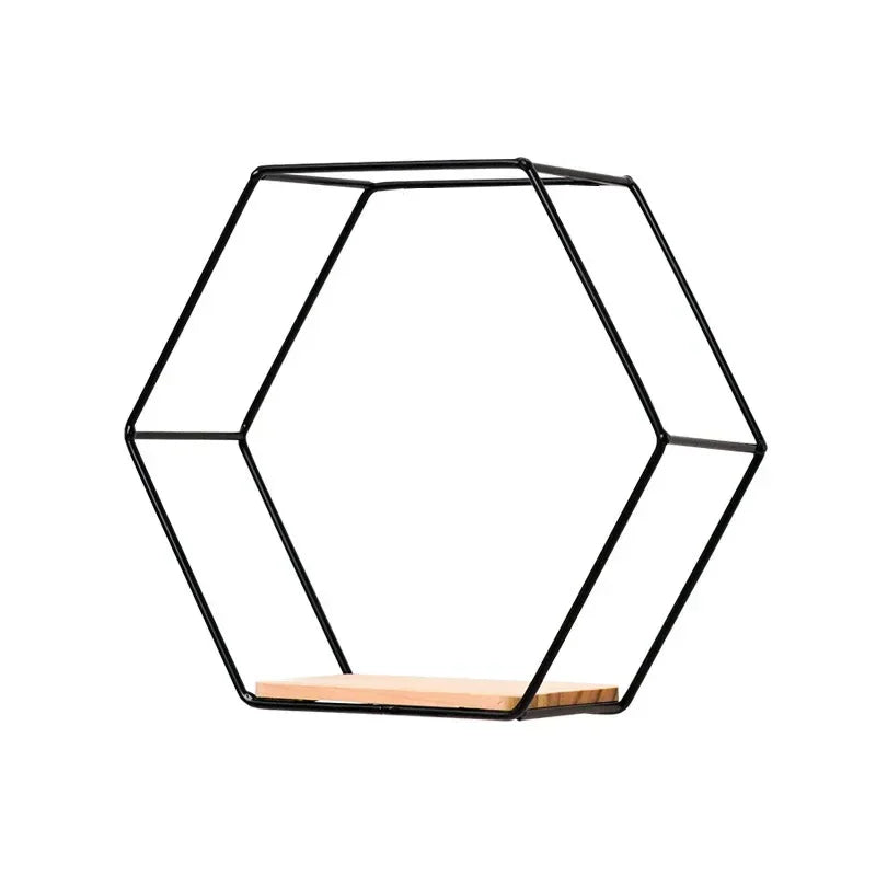HexaHaven™ | Elegant Wall Mounted Storage