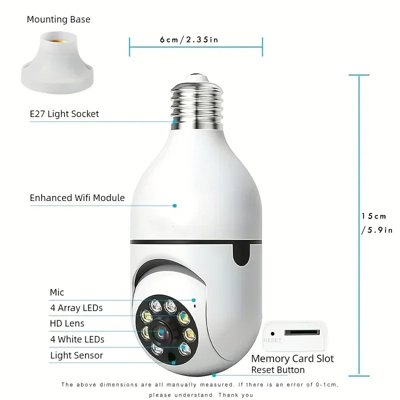 GuardianEye™ | The Ultimate Security Camera Bulb