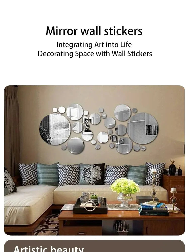 MirrorGleam™ | Transform Your Walls in Style
