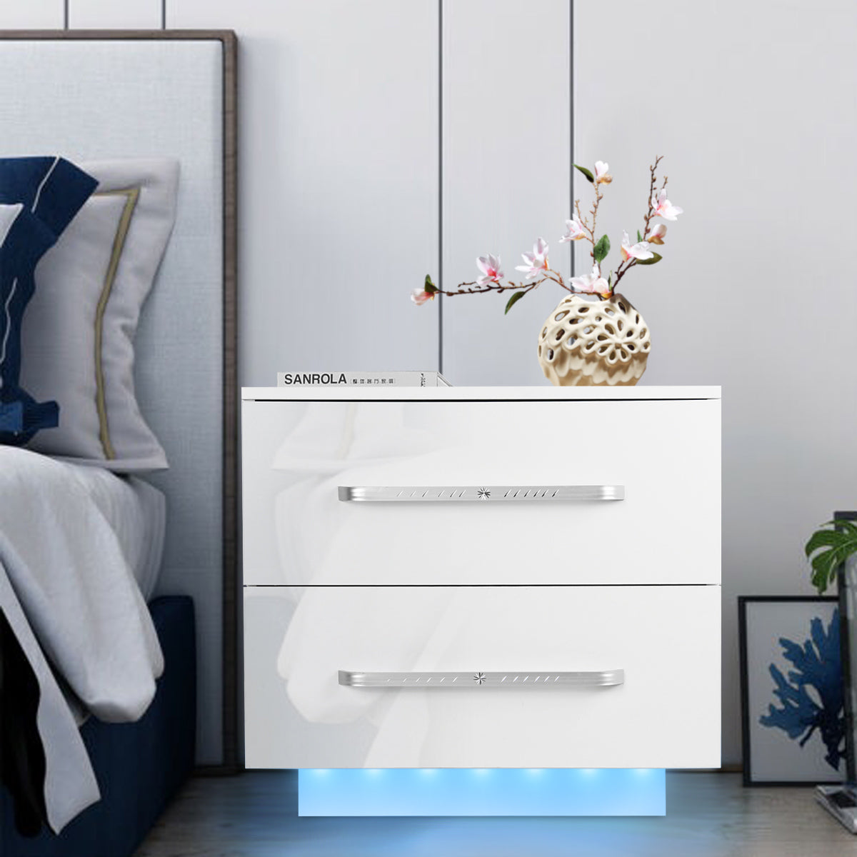 GleamLight™ | Modern Luxury LED Nightstand