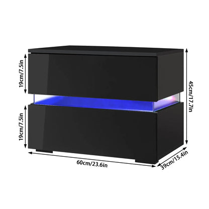 GleamLight™ | Modern Luxury LED Nightstand