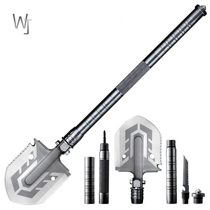 TitanX™ |Tactical Survival Shovel - The Ultimate 12-in-1 Multifunctional Spade & Shovel