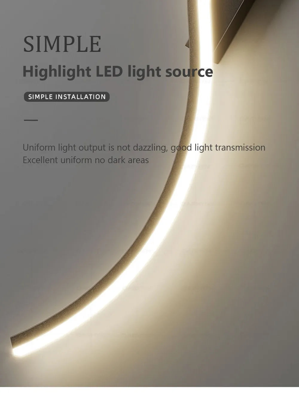 IlluGlow™ | Minimalist LED Wall Lamp