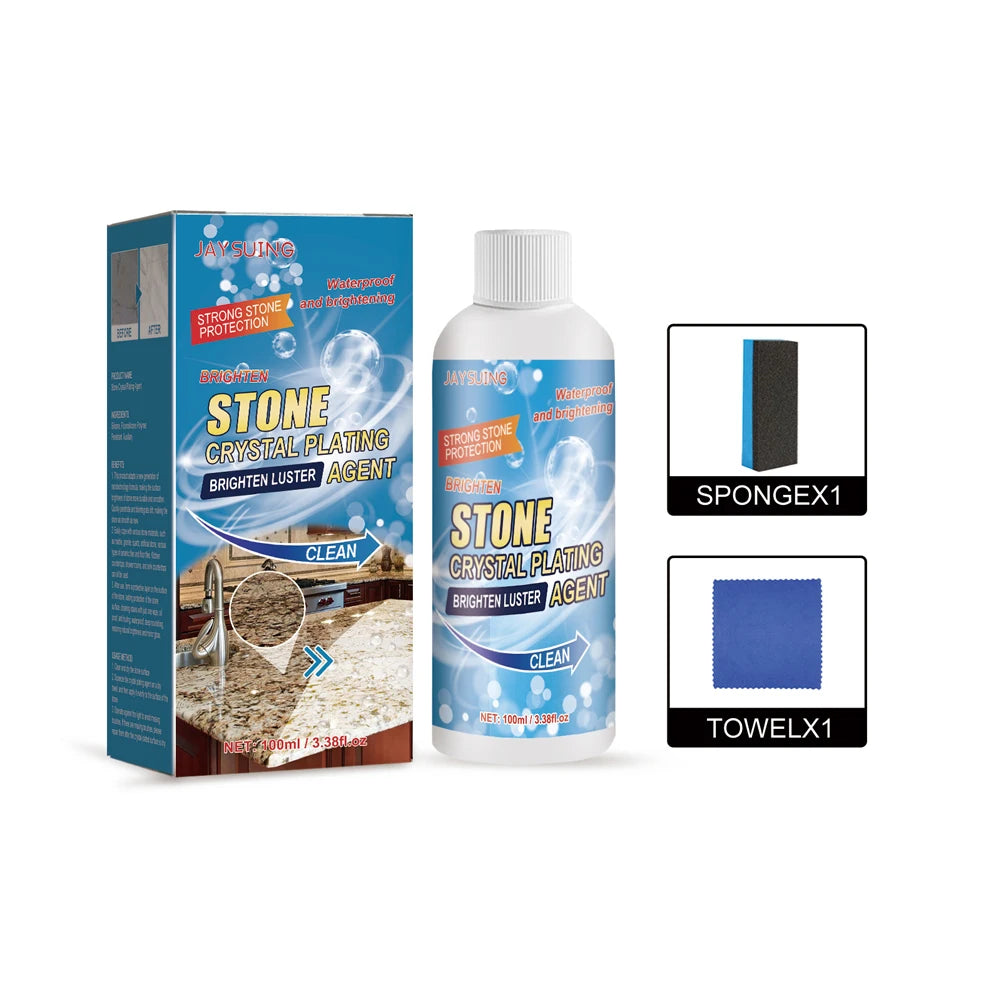 StoneShine Pro™ | Nano Crystal Plating Agent & Stone Stain Remover
