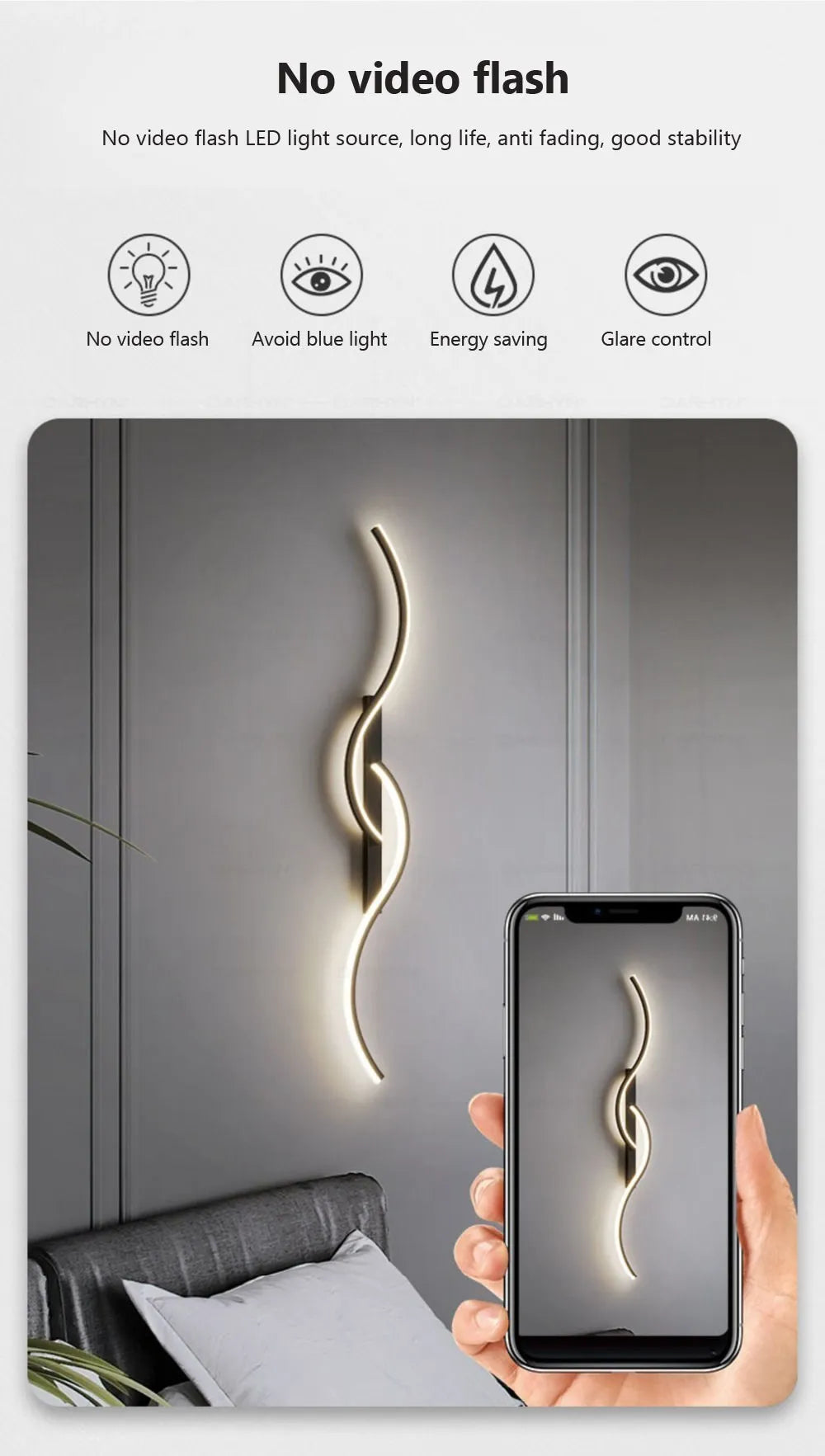 IlluGlow™ | Minimalist LED Wall Lamp