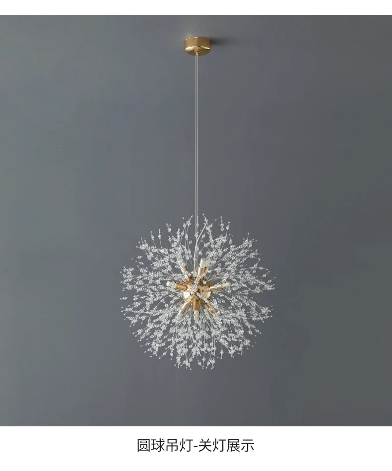 SkyStar™ | Luxury Crystal Lamp for Modern Spaces