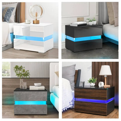 GleamLight™ | Modern Luxury LED Nightstand